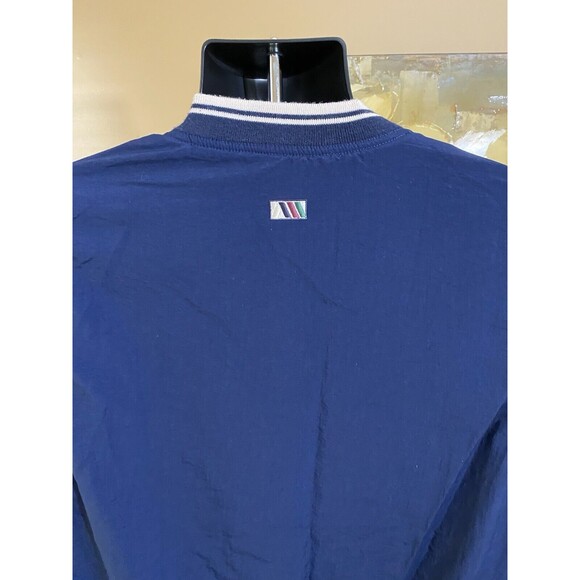 Vintage AM A Player Black Bear Golf Club Embroidered Blue Vest Men’s Size L - Picture 11 of 15